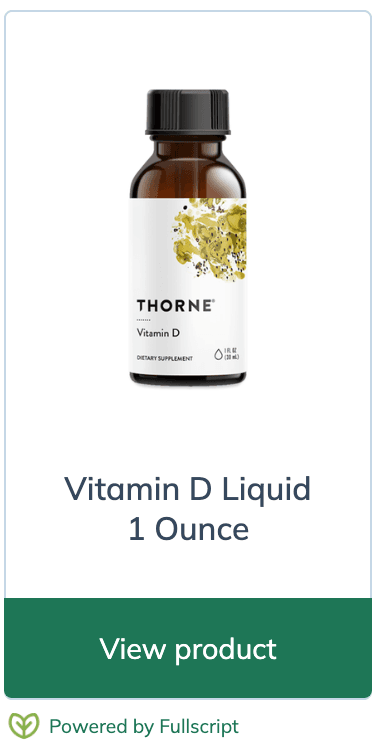 liquid vitamin D by Thorne
